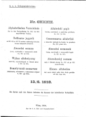 Verlustliste Alphabetisches Verzeichnis 19180613 Seite: 1
