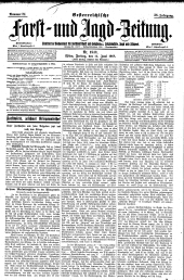 Forst-Zeitung 19180614 Seite: 1