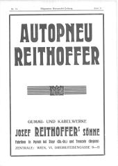 Allgemeine Automobil-Zeitung 19180616 Seite: 27