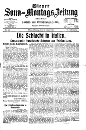 Wiener Sonn- und Montags-Zeitung