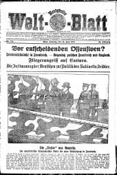 (Neuigkeits) Welt Blatt 19180615 Seite: 1