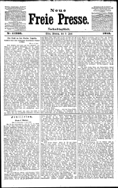 Neue Freie Presse 19130609 Seite: 1