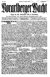 Vorarlberger Wacht 19130612 Seite: 1