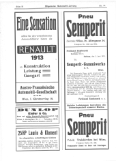 Allgemeine Automobil-Zeitung 19130615 Seite: 16