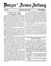 Danzers Armee-Zeitung