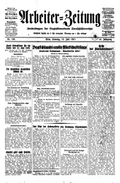 Arbeiter Zeitung 19310712 Seite: 1