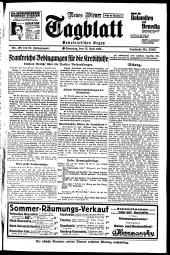 Neues Wiener Tagblatt (Wochen-Ausgabei) 19310712 Seite: 1