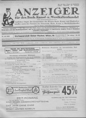 Oesterreichische Buchhändler-Correspondenz 19310717 Seite: 1