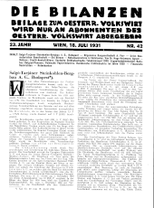 Der österreichische Volkswirt 19310718 Seite: 25