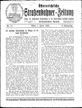 Österreichische Straßenbahner-Zeitung