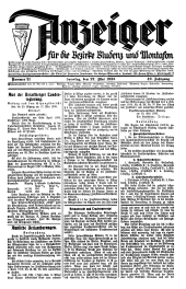 Bludenzer Anzeiger 19330527 Seite: 1