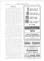Allgemeine Automobil-Zeitung 19130525 Seite: 76