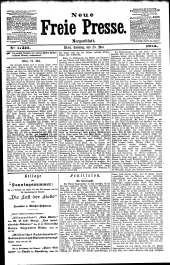 Neue Freie Presse 19130525 Seite: 1