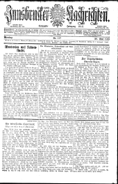 Innsbrucker Nachrichten 19130526 Seite: 1