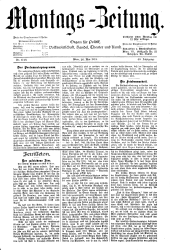 Montags Zeitung 19130526 Seite: 1