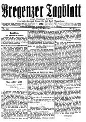 Bregenzer/Vorarlberger Tagblatt 19130527 Seite: 1