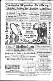 Innsbrucker Nachrichten 19130527 Seite: 16