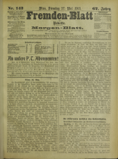 Fremden-Blatt 19130527 Seite: 1