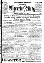 Czernowitzer Allgemeine Zeitung 19130527 Seite: 9