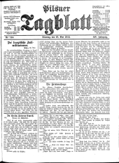 Pilsener Tagblatt 19130527 Seite: 1