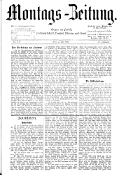 Montags Zeitung 19130602 Seite: 1