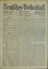 Deutsches Volksblatt 19130530 Seite: 1