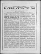 Buchdrucker-Zeitung 19130605 Seite: 1