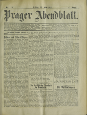 Prager Abendblatt