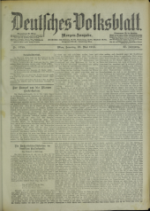 Deutsches Volksblatt 19130524 Seite: 1