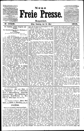 Neue Freie Presse 19130524 Seite: 1