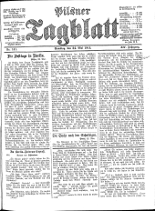 Pilsener Tagblatt 19130524 Seite: 1