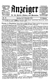 Bludenzer Anzeiger 19181116 Seite: 1