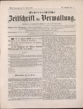 Österreichische Zeitschrift für Verwaltung