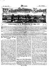 Wr. Weltaustellungs-Zeitung / Int. Austellungs-Zeitung