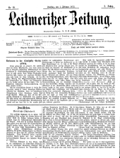 Leitmeritzer Zeitung