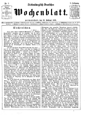 Siebenbürgisch-Deutsches Wochenblatt