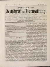 Österreichische Zeitschrift für Verwaltung