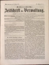 Österreichische Zeitschrift für Verwaltung