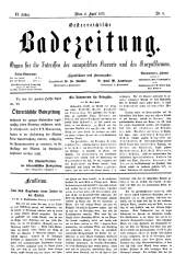 Österreichische Badezeitung