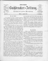 Buchdrucker-Zeitung