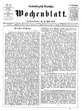 Siebenbürgisch-Deutsches Wochenblatt