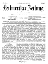 Leitmeritzer Zeitung