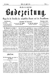 Österreichische Badezeitung