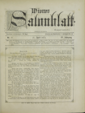 Wiener Salonblatt