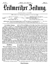 Leitmeritzer Zeitung