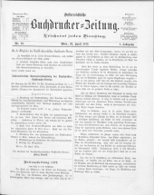 Buchdrucker-Zeitung