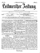 Leitmeritzer Zeitung