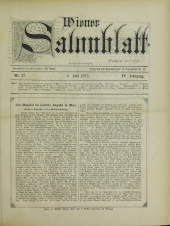 Wiener Salonblatt