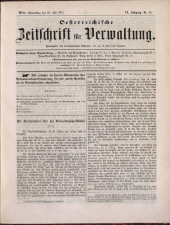 Österreichische Zeitschrift für Verwaltung