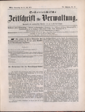 Österreichische Zeitschrift für Verwaltung